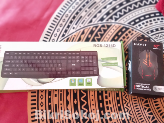 Keyboard + Mouse at Kazla